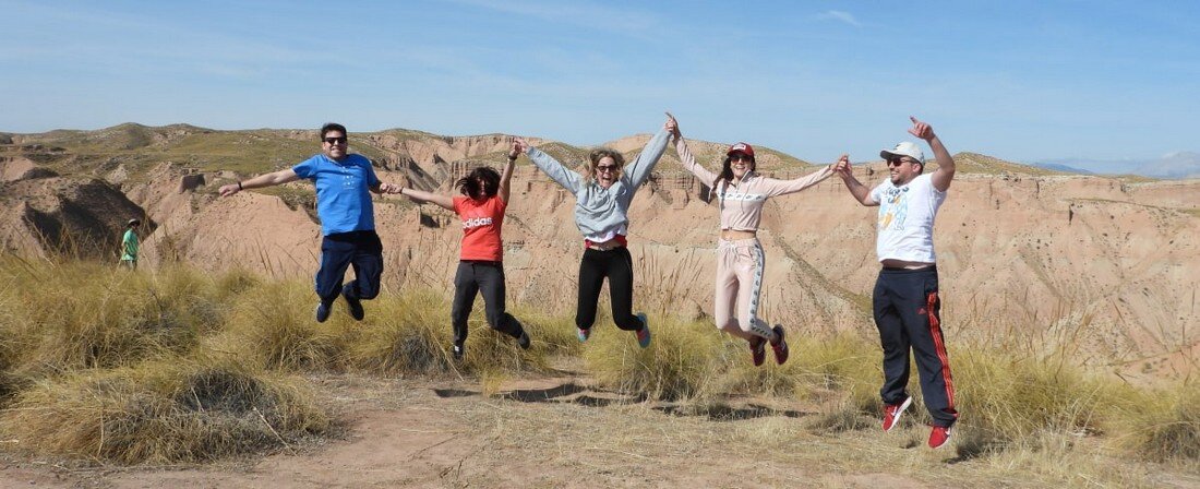 Clientes en Los Colorados Reserva con Geopark Granada